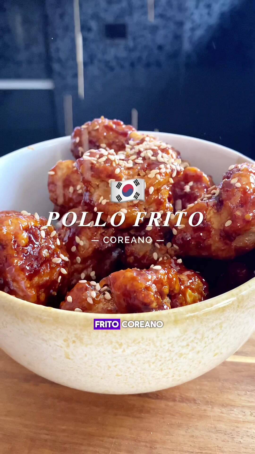 Pollito Frito Coreano: Crujiente y Exquisito en Casa recipe thumbnail