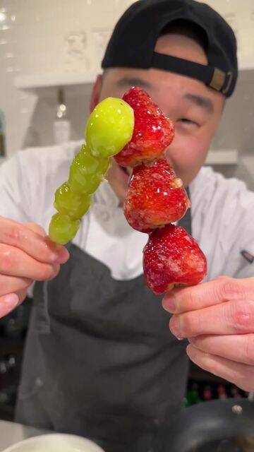 Tanghulu Strawberries and Grapes recipe thumbnail