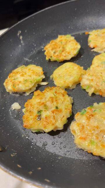 Korean Mini Shrimp Pancakes recipe thumbnail