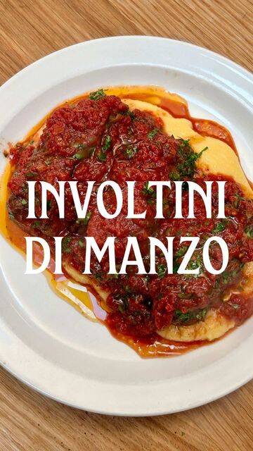 Involtini di Manzo with Polenta recipe thumbnail