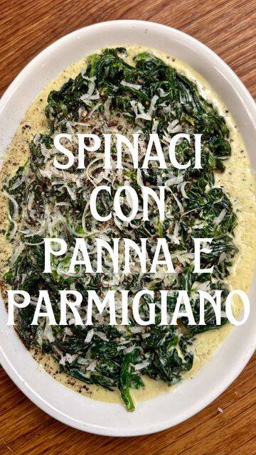 Spinach with Cream and Parmesan recipe thumbnail
