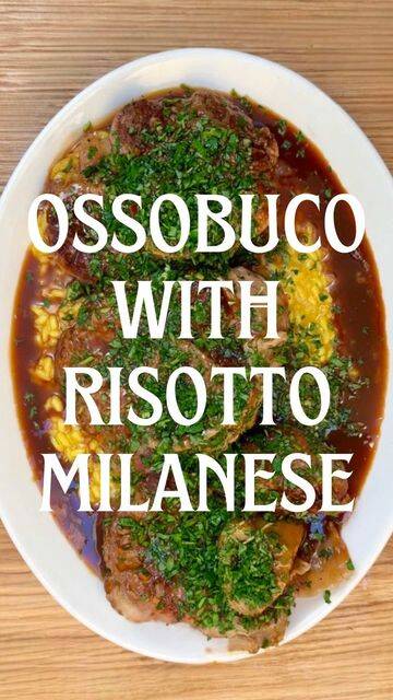 Ossobuco & Risotto alla Milanese recipe thumbnail