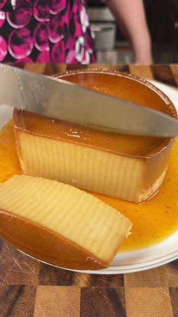 Foto de la receta Flan de galletas María al baño maría