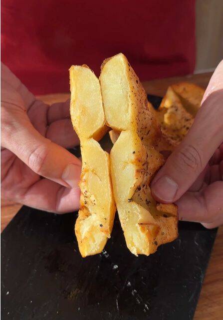Foto de la receta Papas congeladas en freidora de aire