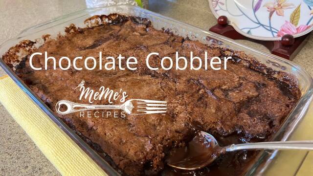 Decadent Chocolate Cobbler: A Sweet Treat from Mimi's Kitchen recipe thumbnail