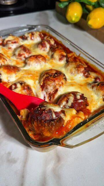 Foto de la receta Pastel de albóndigas con puré de papas y queso