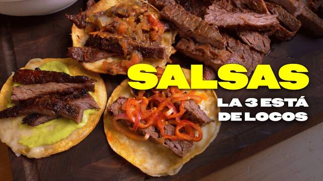 Foto de la receta 3 salsas para carne asada que nunca fallan