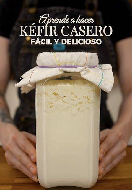 Foto de la receta Kéfir casero: cómo hacerlo en casa