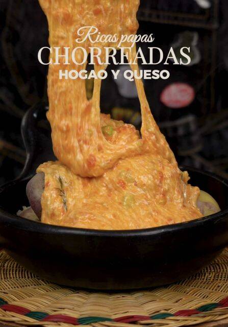 Foto de la receta Papas chorreadas con queso