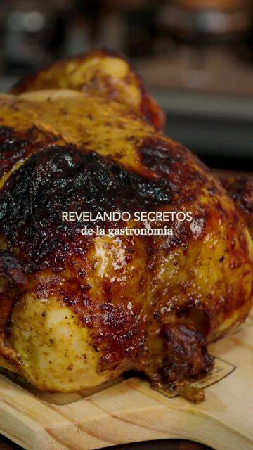 Foto de la receta Pollo a la brasa casero ahumado