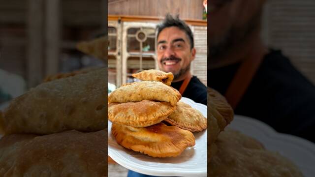 Foto de la receta Empanadas fritas con masa crocante y fina