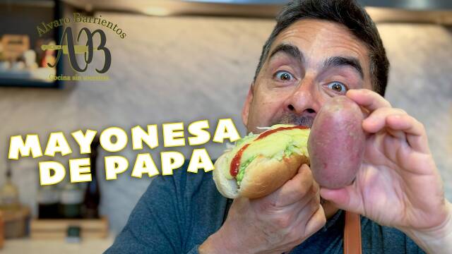Foto de la receta Mayonesa de papa cremosa, económica y sin huevo