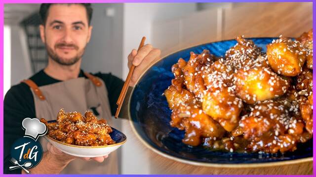 Foto de la receta Pollo a la Miel Estilo Asiático