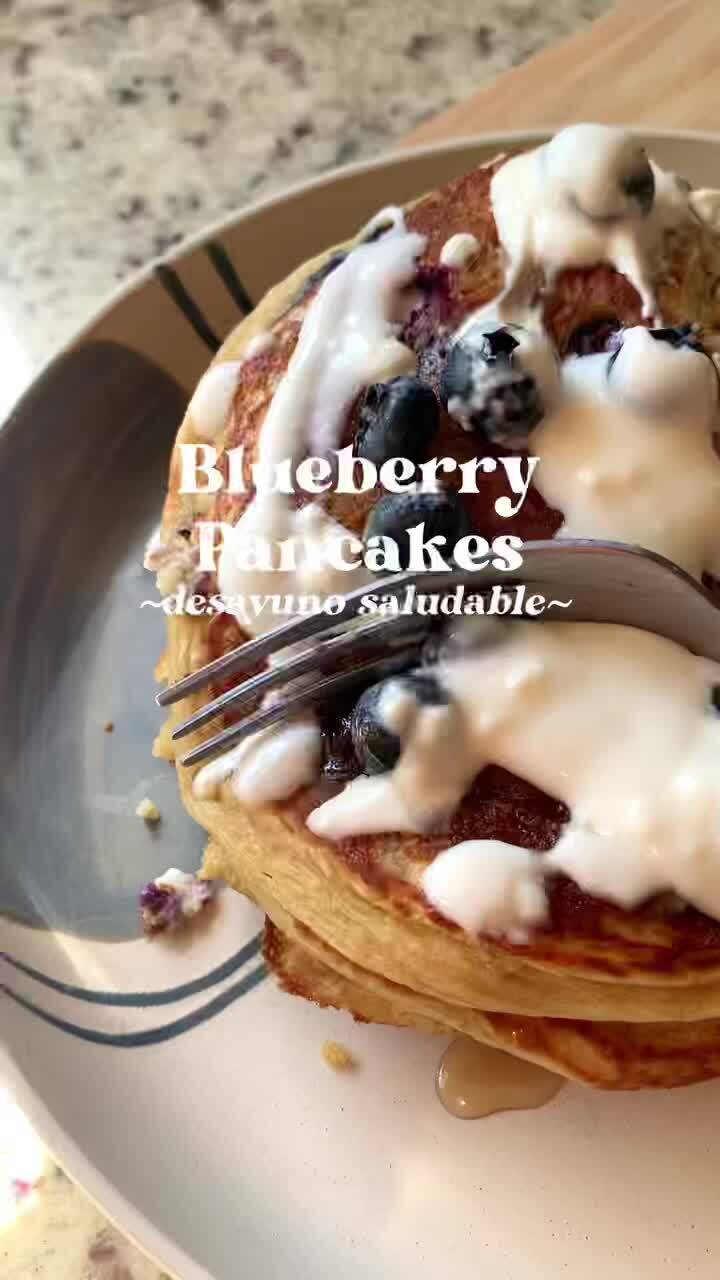 Foto de la receta Delicious Blueberry Pancakes Recipe – A Taste of Everlasting Love