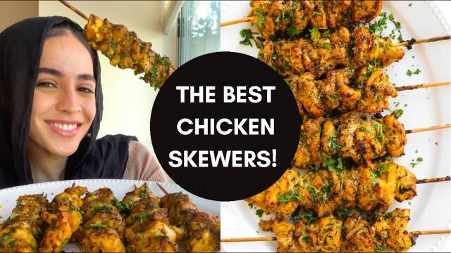 Foto de la receta Moroccan-Inspired Juicy Chicken Thigh Skewers in 30 Minutes