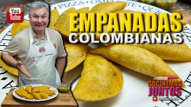 Empanadas Colombianas Caseras con Ají Encurtido: ¡Delicia Tradicional Paso a Paso!