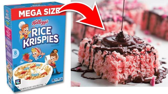 Foto de la receta Chocolate Cherry Rice Krispie Treats