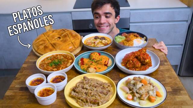 Foto de la receta 10 Clásicos Españoles: Fabada, Pimientos Rellenos y Más