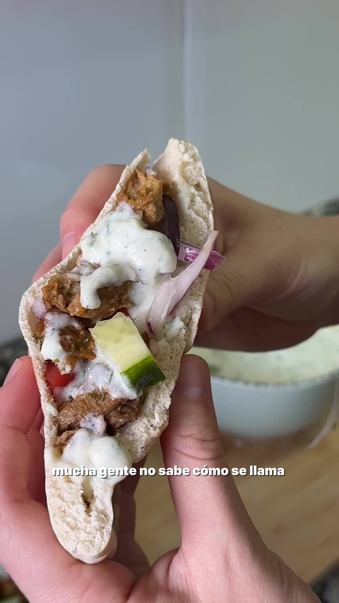Foto de la receta Gyros Vegano: El Sabor Auténtico de Grecia en Tu Mesa