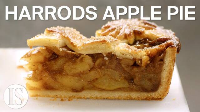 Classic English Apple Pie with Clotted Cream Gelato – A Harrods Pastry Chef’s Recipe recipe thumbnail