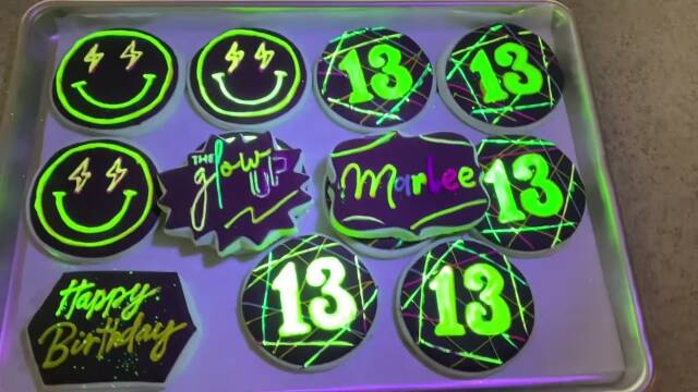 Glow-in-the-Dark Sugar Cookies recipe thumbnail
