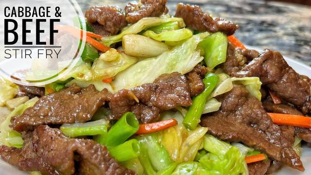 Tender Beef and Cabbage Stir-Fry: Quick and Flavorful 20-Minute Recipe recipe thumbnail