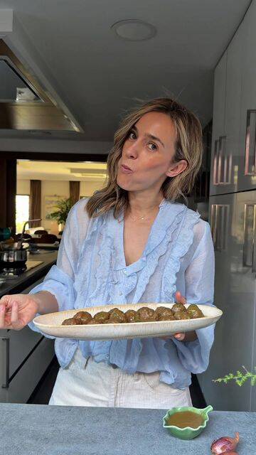 Albóndigas Saludables con Salsa de Chalotas en Freidora de Aire recipe thumbnail