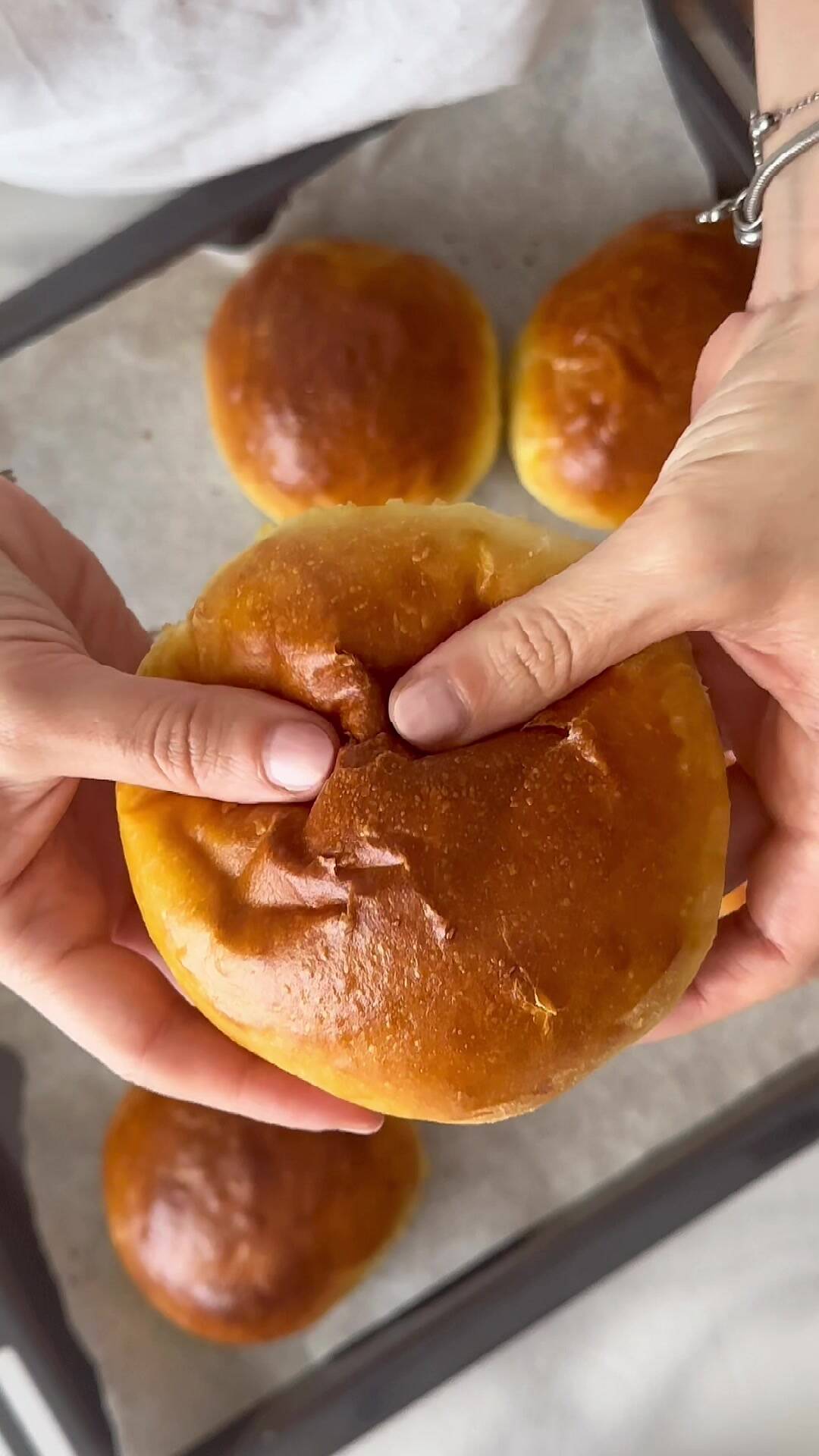 Perfect Soft Milk Bread Rolls – Homemade Sweet and Savory Buns Recipe recipe thumbnail
