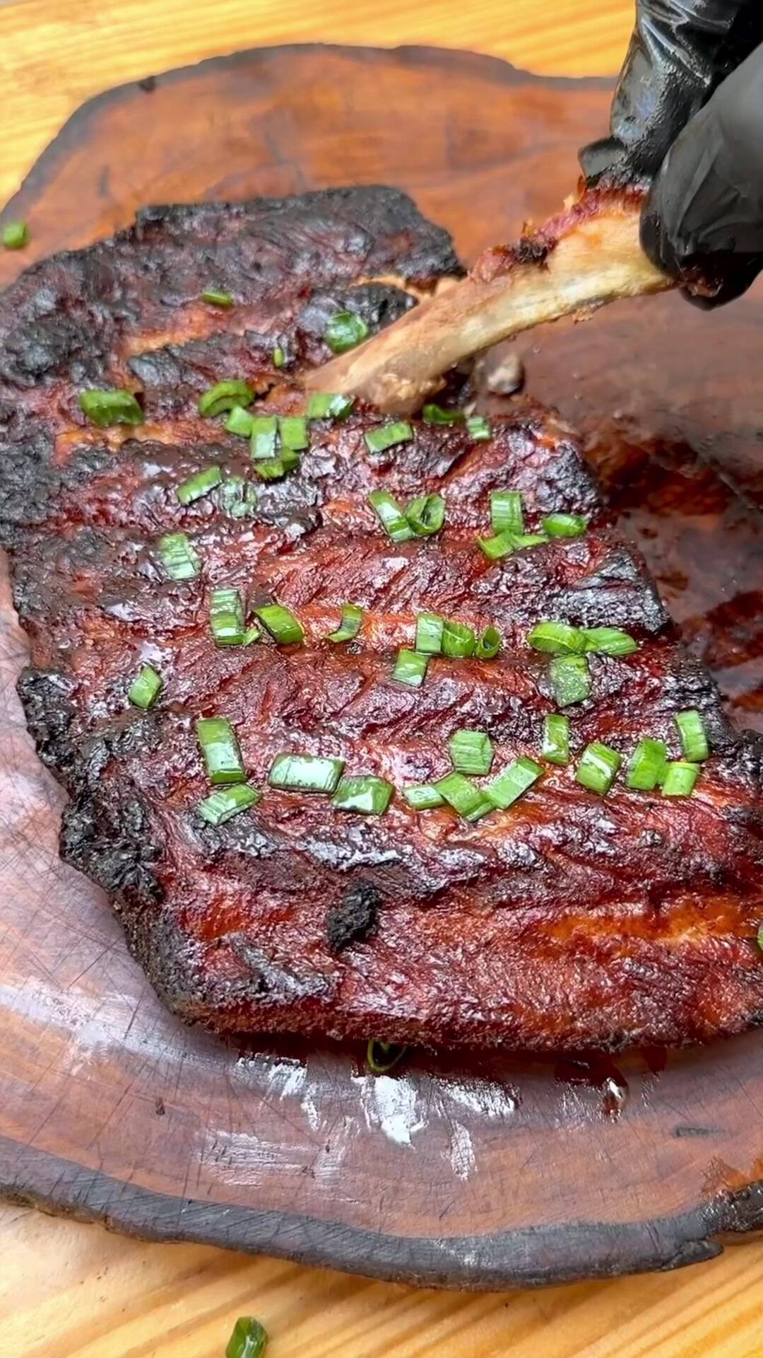 Costillas BBQ en Freidora de Aire: Fáciles, Jugosas y Deliciosas recipe thumbnail