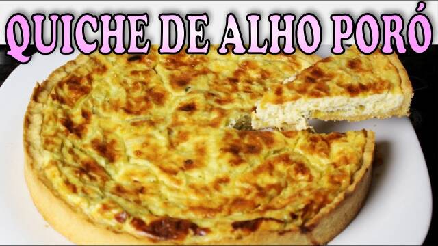 "Easy and Delicious Leek Quiche Recipe" recipe thumbnail
