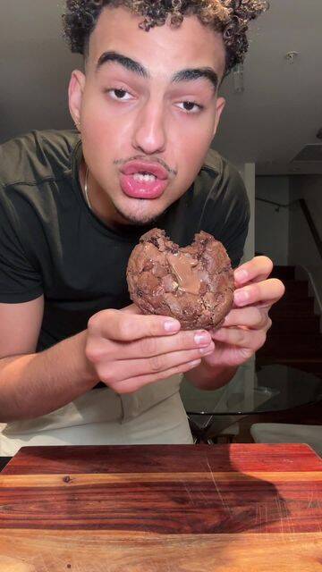 "Decadent Peanut Butter Brownie Cookies" recipe thumbnail