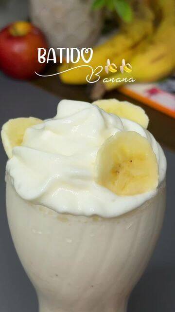 "Batido Cremoso de Banana y Vainilla" recipe thumbnail