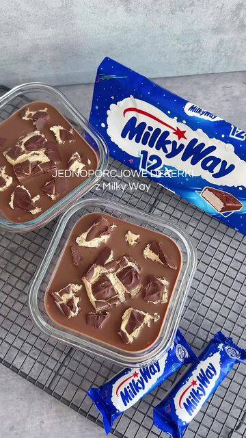 "Decadent No-Bake Milky Way Cheesecake Cups: A Quick and Easy High-Protein Dessert" recipe thumbnail