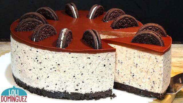 Tarta de Queso Sin Horno con Galletas Oreo: ¡Delicia Cremosa!
