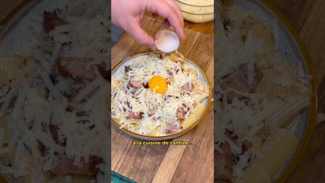 "Decadent Carbonara: A Nostalgic Twist on a Classic Comfort Dish" recipe thumbnail
