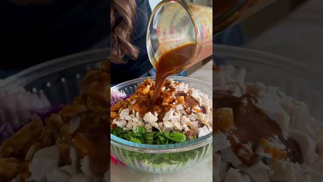 10-MINUTE CHILI PEANUT CUCUMBER CHICKEN SALAD recipe thumbnail
