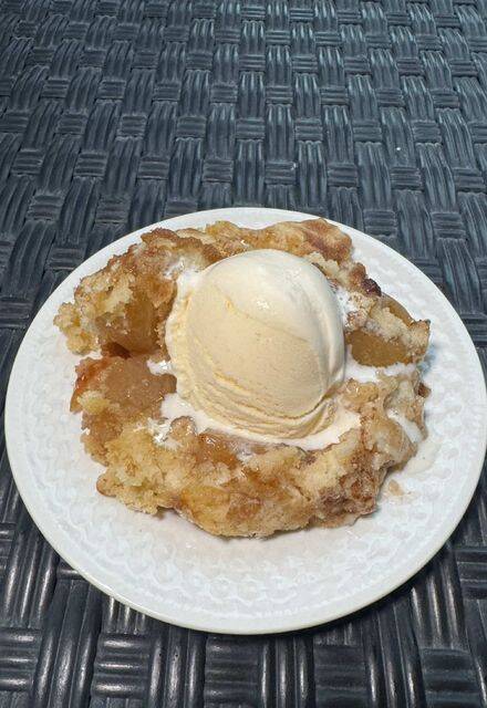 "Smoked Bourbon Apple Cobbler: A Traeger Twist on America's Favorite Dessert" recipe thumbnail