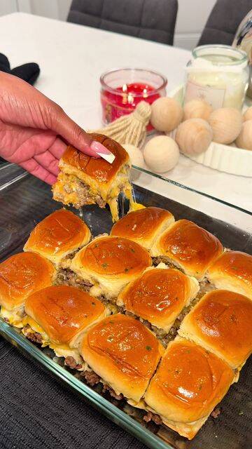 "Quick and Easy Cheeseburger Sliders with Special Sauce" recipe thumbnail