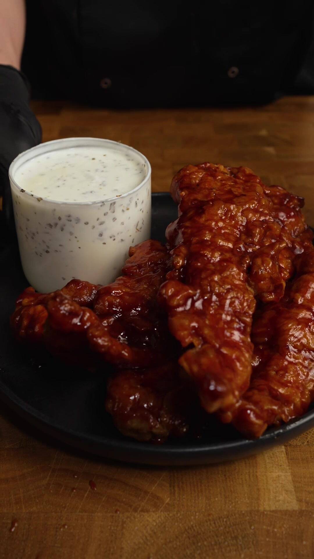 "Sweet and Smoky Honey BBQ Chicken Tenders: A Crispy Delight!" recipe thumbnail