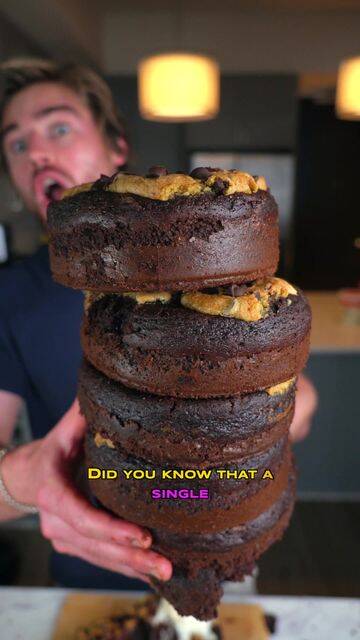 "Deliciously Massive 300-Calorie Crumbl Protein Brookies: A Guilt-Free Indulgence!" recipe thumbnail