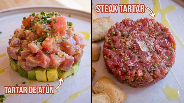 Tartar Dúo: Clásico Steak y Fresco de Atún recipe thumbnail