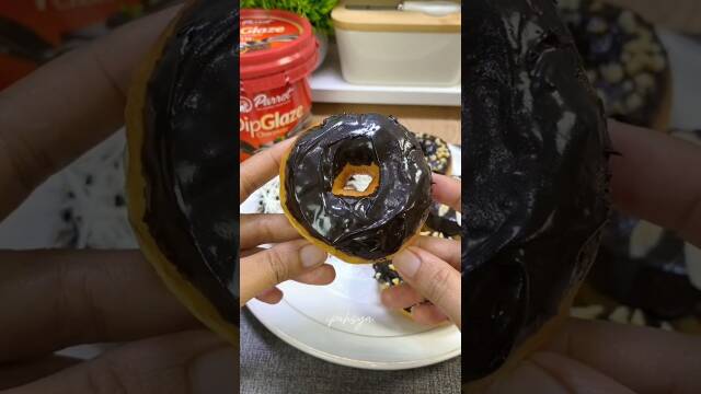 "Homemade Village Donuts: Soft and Delicious with Chocolate Glaze and Toppings" recipe thumbnail