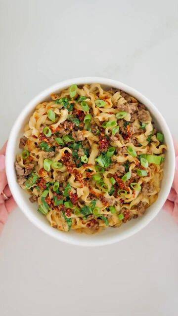 Quick and Flavorful Sweet and Spicy Beef Noodles with Bok Choy recipe thumbnail