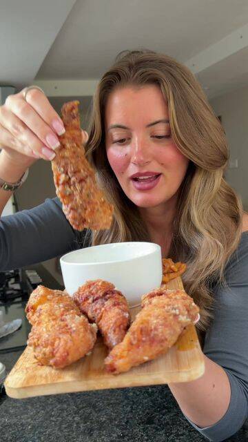 Homemade Wingstop Garlic Parmesan Tenders with Ranch and Crispy Chips recipe thumbnail
