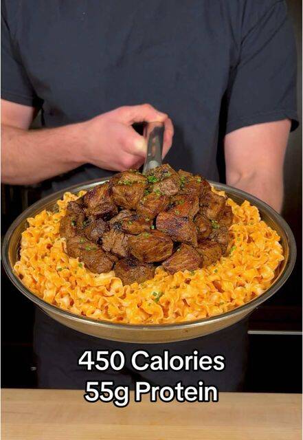 Quick & Creamy Cajun Steak Pasta: A 30-Minute High-Protein Meal Prep Delight recipe thumbnail