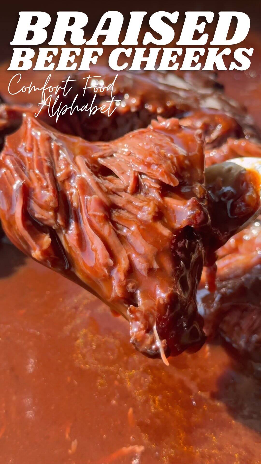 Ultimate Comfort: Tender Braised Beef Cheeks Over Buttery Mashed Potatoes recipe thumbnail