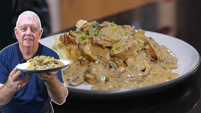 Sausage & Mushroom STROGANOFF - Comfort on a plate in 30 Minutes! recipe thumbnail