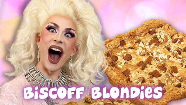 Decadent White Chocolate Biscoff Blondies: A Sweet Indulgence recipe thumbnail