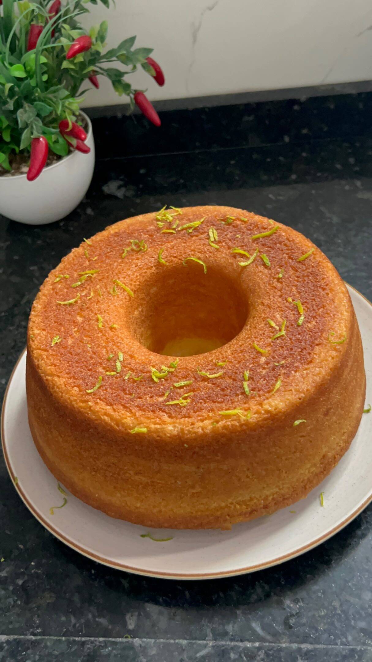Zesty Orange Infused Cake with Sweet Citrus Glaze recipe thumbnail