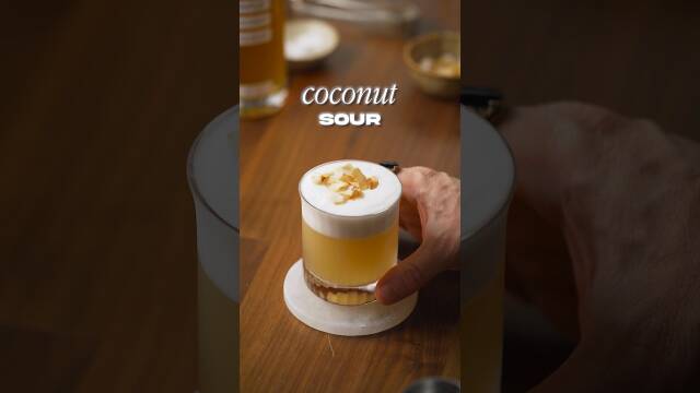 SO GOOD! The Triple COCONUT Sour recipe thumbnail